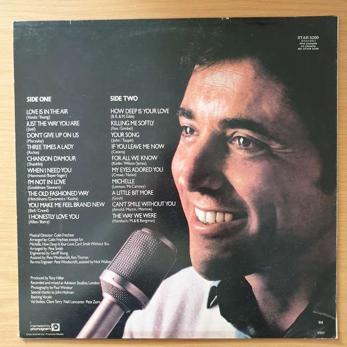 Sacha Distel  From Sacha With Love - Vinyl LP Record - Very-Good+ Quality (VG+) (verygoodplus)