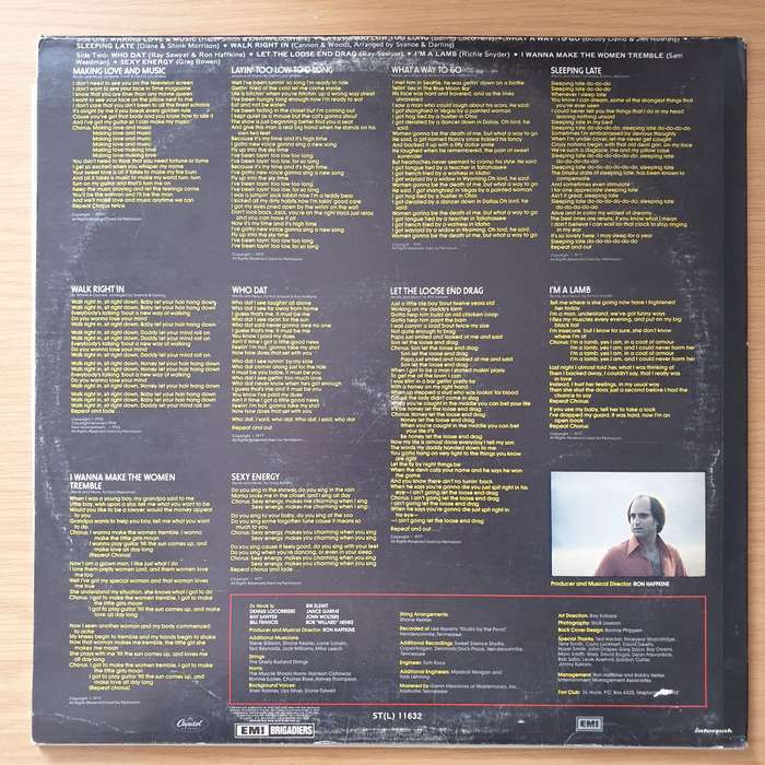 Dr. Hook  Makin' Love And Music - Vinyl LP Record - Very-Good+ Quality (VG+) (verygoodplus)