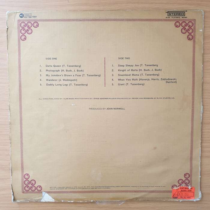 Proudfoot  Proudfoot - Vinyl LP Record - Very-Good- Quality (VG-)