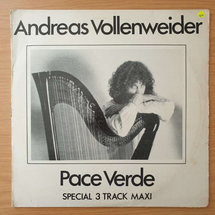Andreas Vollenweider  Pace Verde Special 3 Track Maxi - Vinyl LP Record - Very-Good+ Quality (...