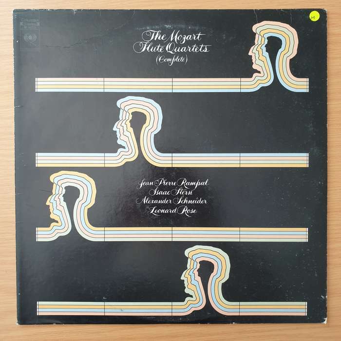 Mozart - Jean-Pierre Rampal, Isaac Stern, Alexander Schneider, Leonard Rose  The Mozart Flute ...