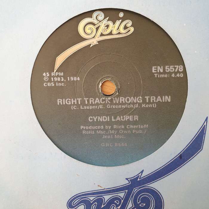 Cyndi Lauper  Girls Just Want To Have Fun - Vinyl 7" Record - Very-Good+ Quality (VG+) (verygo...
