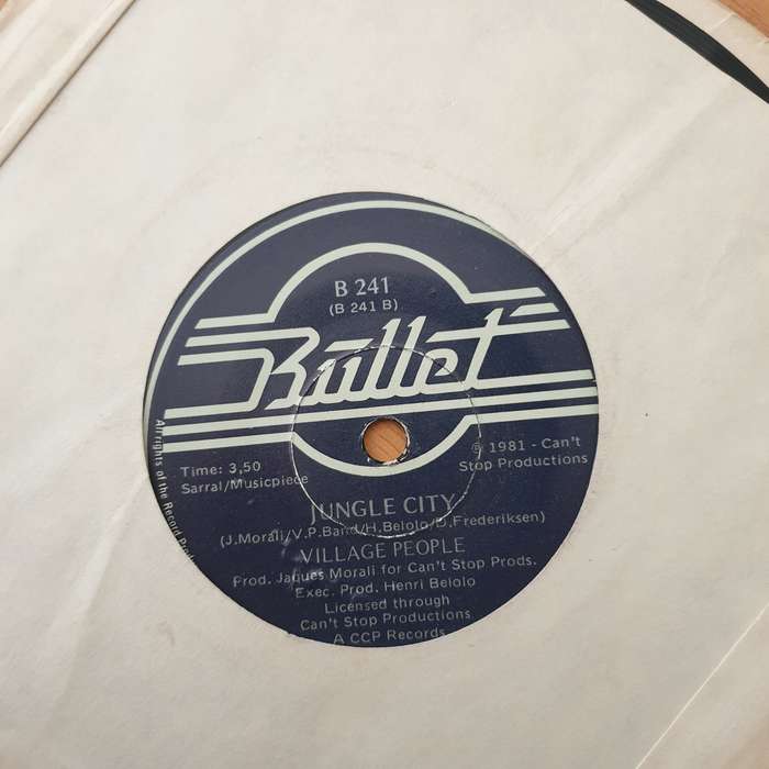 Village People  Action Man - Vinyl 7" Record - Very-Good+ Quality (VG+) (verygoodplus)