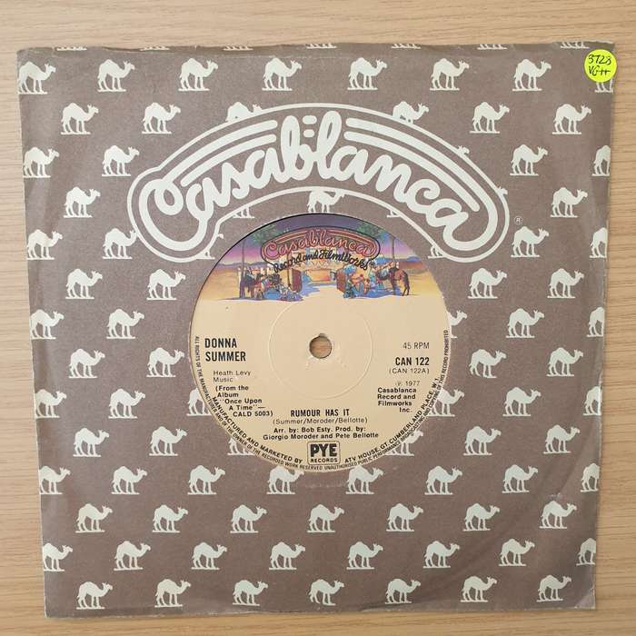 Donna Summer  Rumour Has It - Vinyl 7" Record - Very-Good+ Quality (VG+) (verygoodplus)