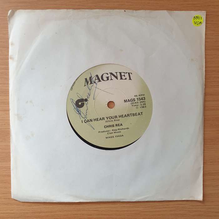 Chris Rea  I Can Hear Your Heartbeat - Vinyl 7" Record - Very-Good+ Quality (VG+) (verygoodplus)