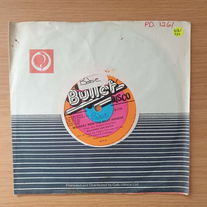 Richard Jon Smith  Michael Row The Boat Ashore / Conversation - Vinyl 7" Record - Very-Good+ Q...