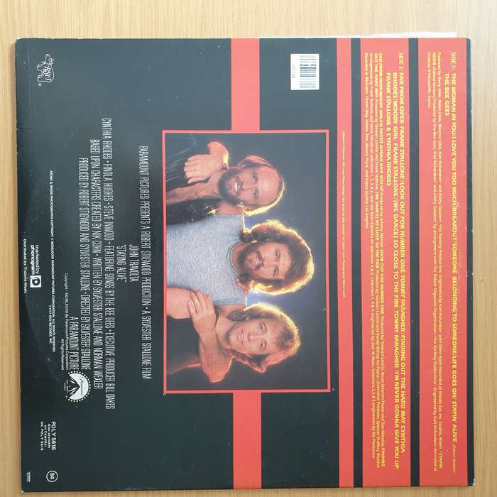Staying Alive (The Original Motion Picture Soundtrack) - Vinyl LP Record - Very-Good+ Quality (VG...