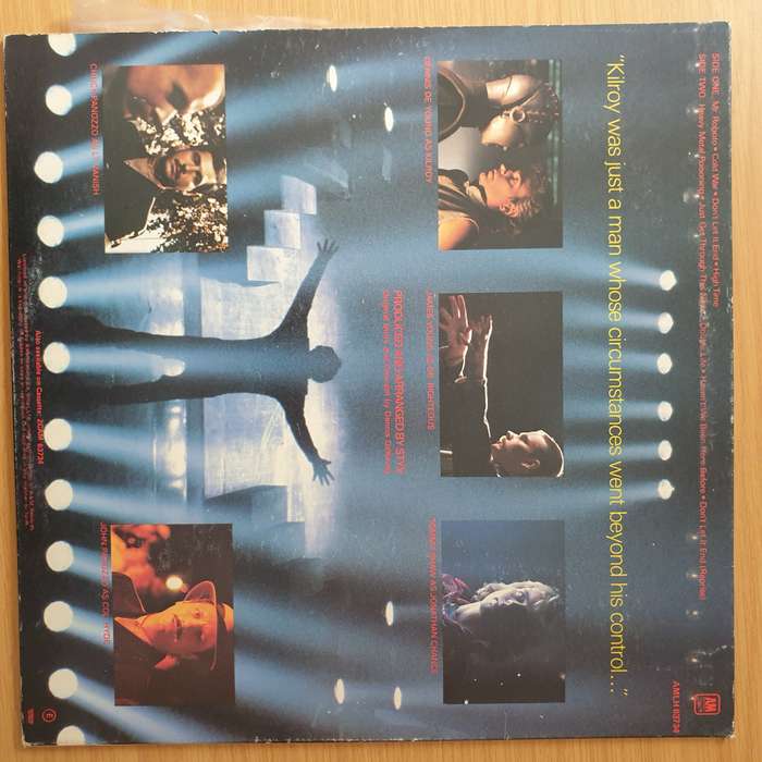Styx  Kilroy Was Here - Vinyl LP Record - Very-Good+ Quality (VG+) (verygoodplus)