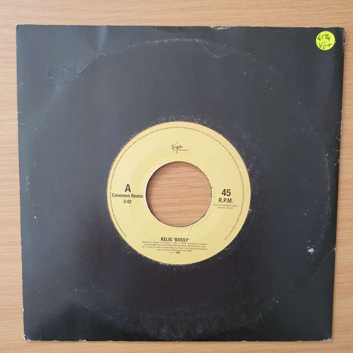 Kelis  Bossy - Vinyl 7" Record - Very-Good+ Quality (VG+) (verygoodplus)