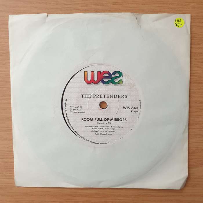 The Pretenders  Hymn To Her - Vinyl 7" Record - Very-Good+ Quality (VG+) (verygoodplus)