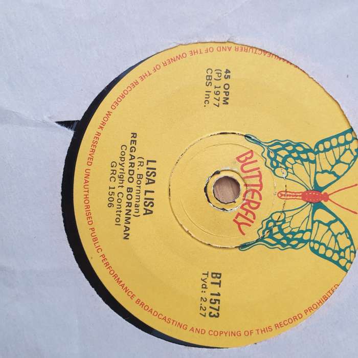 Regardo Bornman  Die Grenswag - Vinyl 7" Record - Very-Good+ Quality (VG+) (verygoodplus)