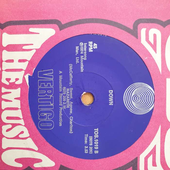 Nazareth  Love Hurts - Vinyl 7" Record - Very-Good+ Quality (VG+) (verygoodplus)