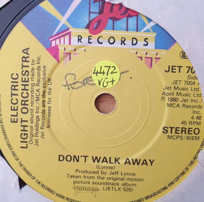 Electric Light Orchestra  Don't Walk Away - Vinyl 7" Record - Very-Good+ Quality (VG+) (verygo...