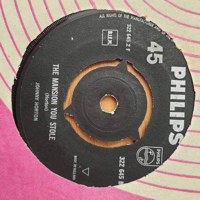 Johnny Horton  North To Alaska -  Vinyl 7" Record - Very-Good+ Quality (VG+) (verygoodplus)
