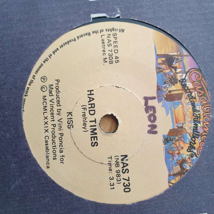 Kiss  I Was Made For Loving You -  Vinyl 7" Record - Very-Good+ Quality (VG+) (verygoodplus)