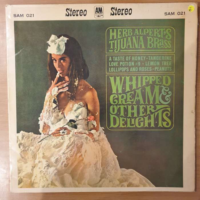Herb Alpert's Tijuana Brass  Whipped Cream & Other Delights - Vinyl LP Record - Very-Good- Qua...