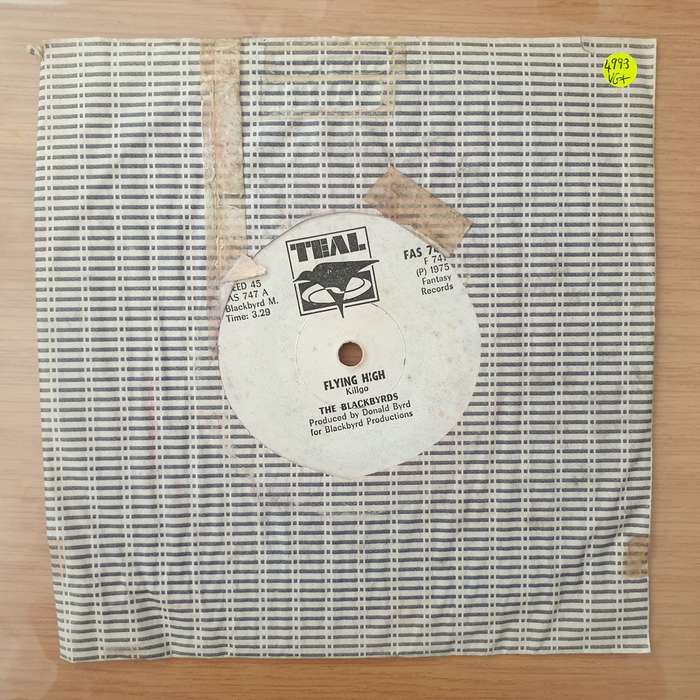 The Blackbyrds  Flying High (Rhodesia) -  Vinyl 7" Record - Very-Good+ Quality (VG+) (verygood...