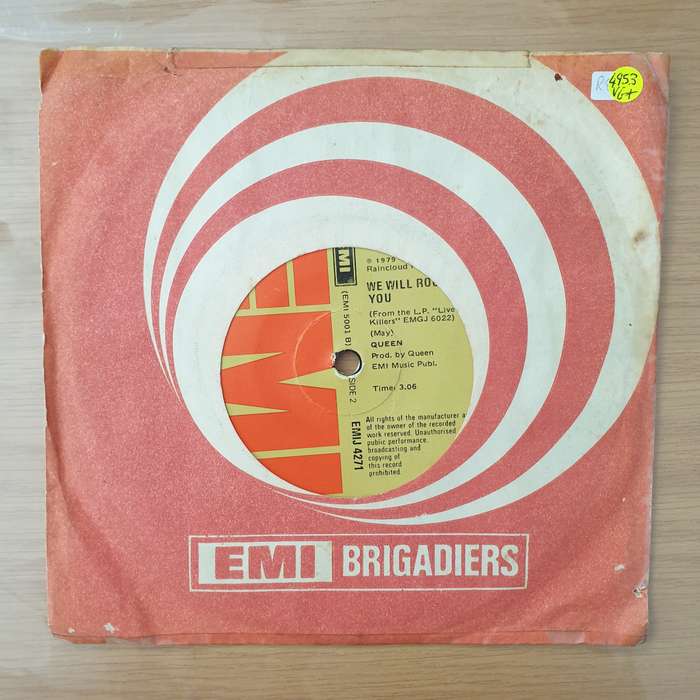 Queen  Crazy Little Thing Called Love -  Vinyl 7" Record - Very-Good+ Quality (VG+) (verygoodp...