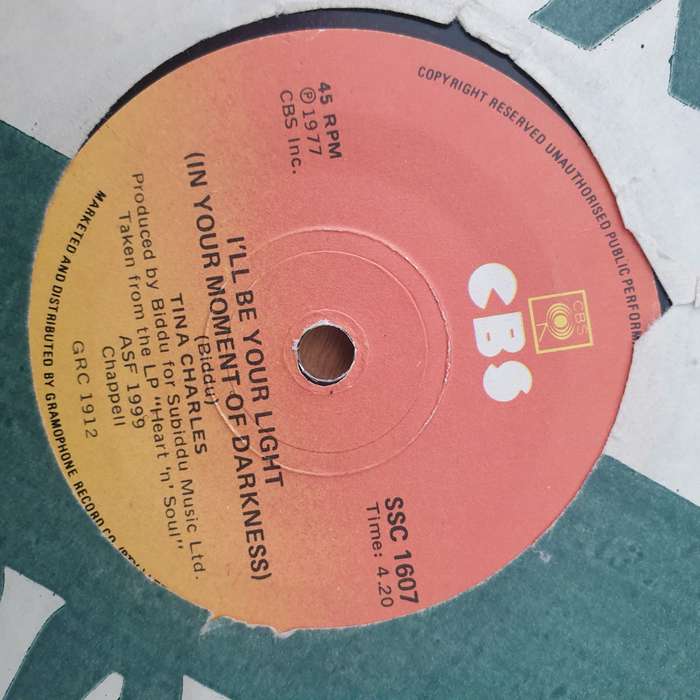 Tina Charles  Fallin' In Love In Summertime -  Vinyl 7" Record - Very-Good+ Quality (VG+) (ver...