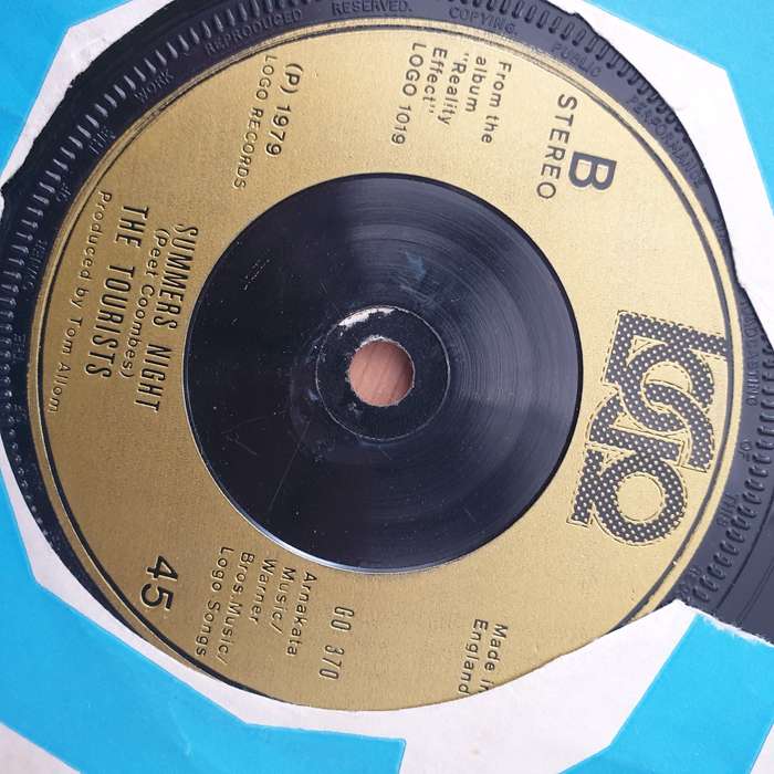 The Tourists  I Only Want To Be With You -  Vinyl 7" Record - Very-Good+ Quality (VG+) (verygo...