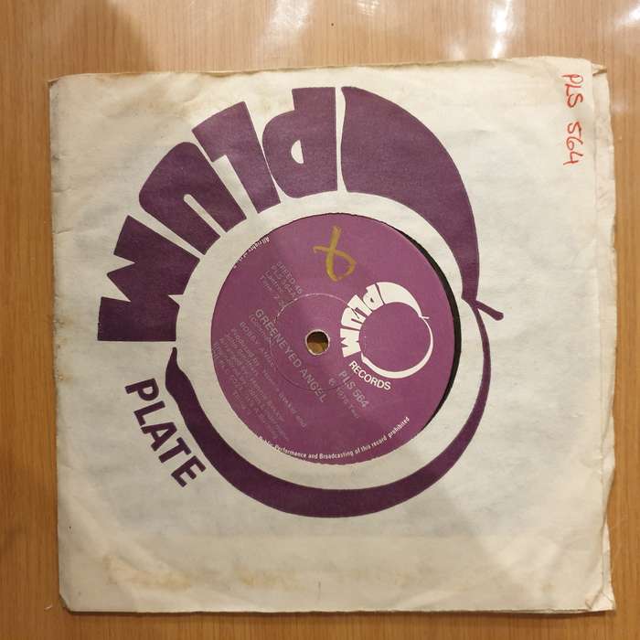Bobby Angel  Greeneyed Angel - Vinyl 7" Record - Very-Good+ Quality (VG+) (verygoodplus)