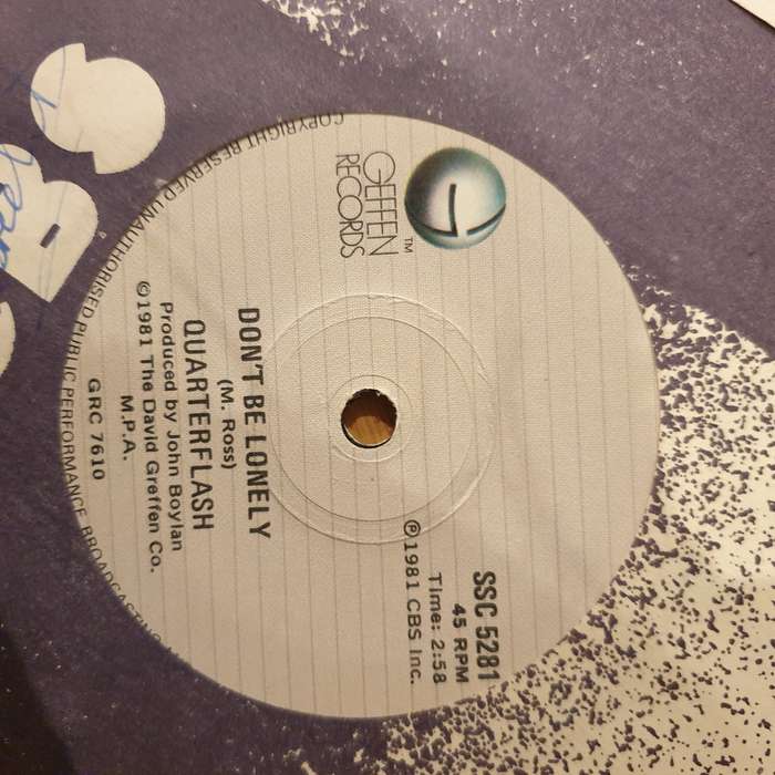 Quarterflash  Harden My Heart - Vinyl 7" Record - Very-Good+ Quality (VG+) (verygoodplus)