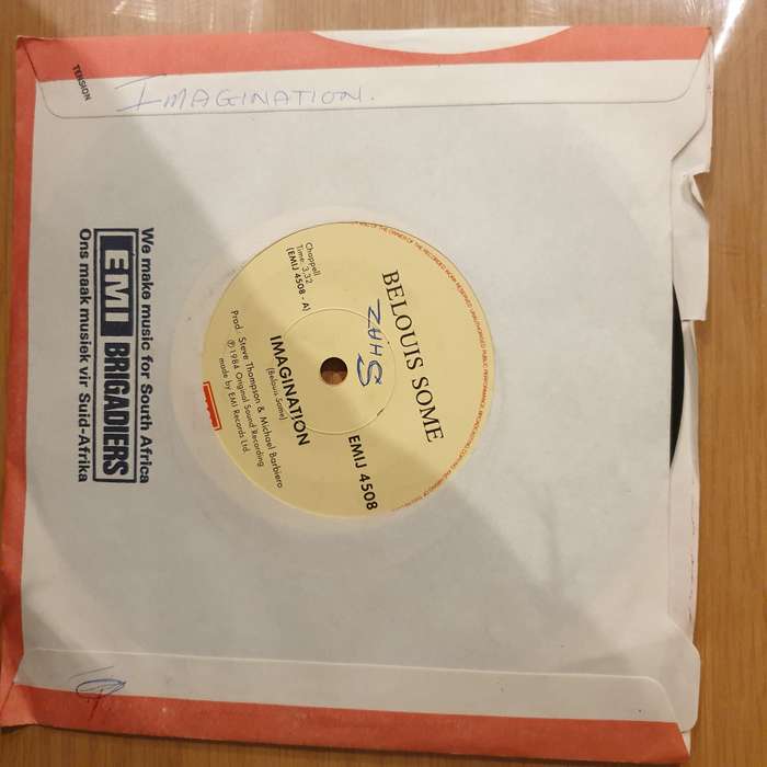 Belouis Some  Imagination - Vinyl 7" Record - Very-Good+ Quality (VG+) (verygoodplus)
