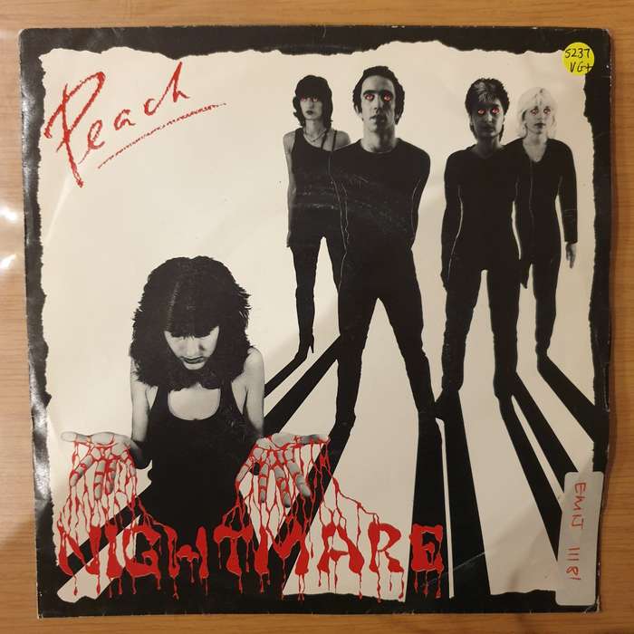 Peach  Nightmare -  Vinyl 7" Record - Very-Good+ Quality (VG+) (verygoodplus)