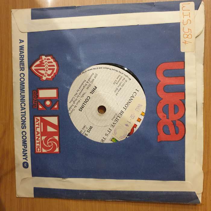 Phil Collins  You Can't Hurry Love -  Vinyl 7" Record - Very-Good+ Quality (VG+) (verygoodplus)