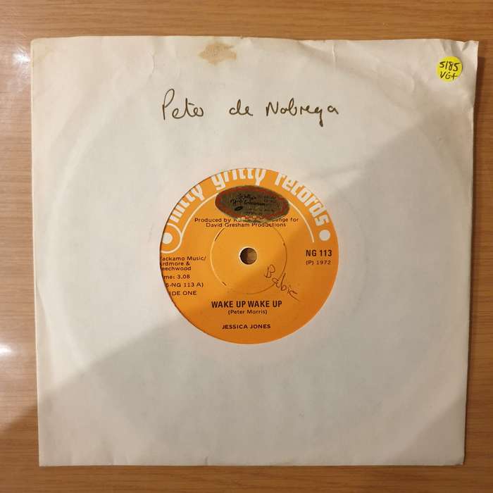 Jessica Jones  Wake Up Wake Up -  Vinyl 7" Record - Very-Good+ Quality (VG+) (verygoodplus)