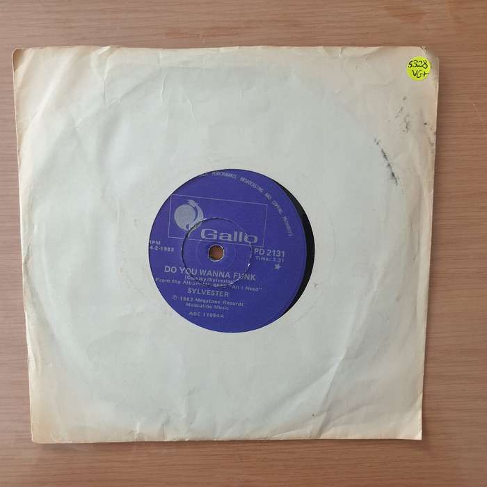 Sylvester  Do You Wanna Funk / Don't Stop - Vinyl 7" Record - Very-Good+ Quality (VG+) (verygo...