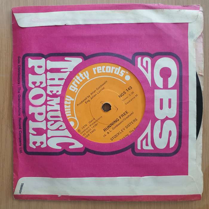 The Stockley Sisters  Venus / Running Free - Vinyl 7" Record - Very-Good+ Quality (VG+) (veryg...