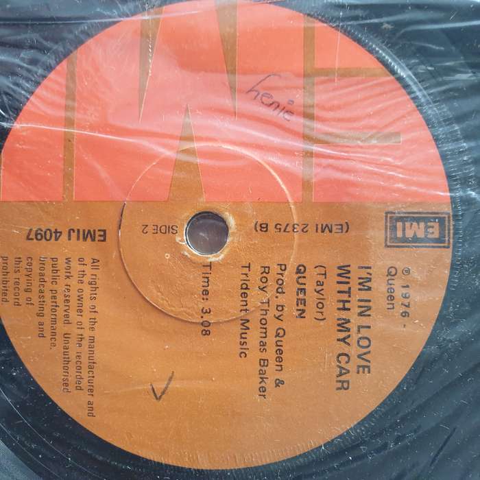 Queen  Bohemian Rhapsody - Vinyl 7" Record - Fair Quality (F) (SC)