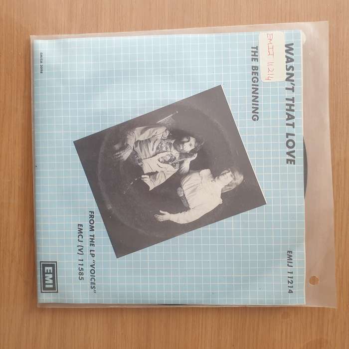Bobby Angel and Barbara Ray - Wasn't That Love - Vinyl 7" Record - Very-Good+ Quality (VG+) (very...
