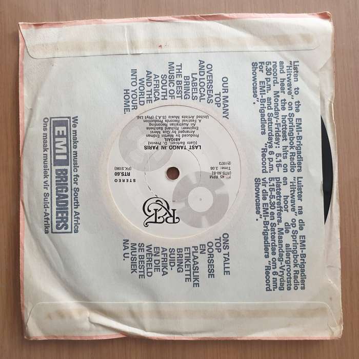 Abigail  Je T'Aime (I Love You) - Vinyl 7" Record - Very-Good+ Quality (VG+) (verygoodplus)