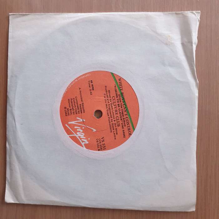 Culture Club  Time (Clock Of The Heart) - Vinyl 7" Record - Very-Good+ Quality (VG+) (verygood...