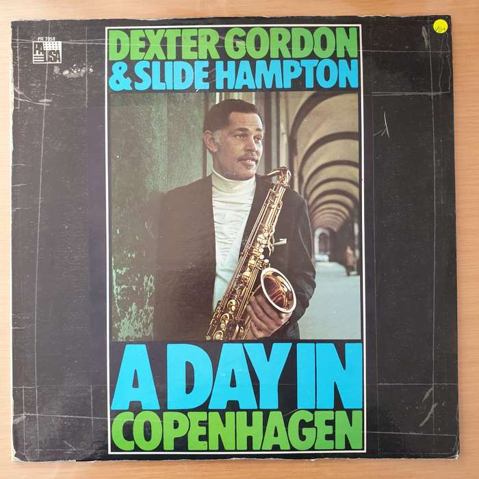 Dexter Gordon & Slide Hampton  A Day In Copenhagen - Vinyl LP Record - Very-Good+ Quality (VG+...