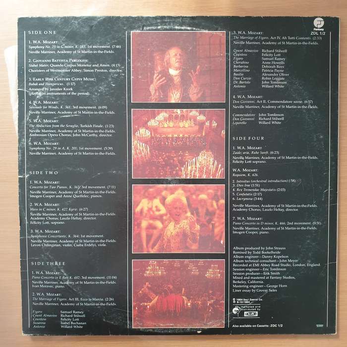 Amadeus (Original Soundtrack Recording) - Vinyl LP Record - Very-Good Quality (VG) (vgood)