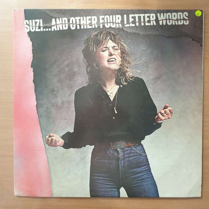 Suzi Quatro  Suzi... And Other Four Letter Words - Vinyl LP Record - Very-Good Quality (VG) (v...