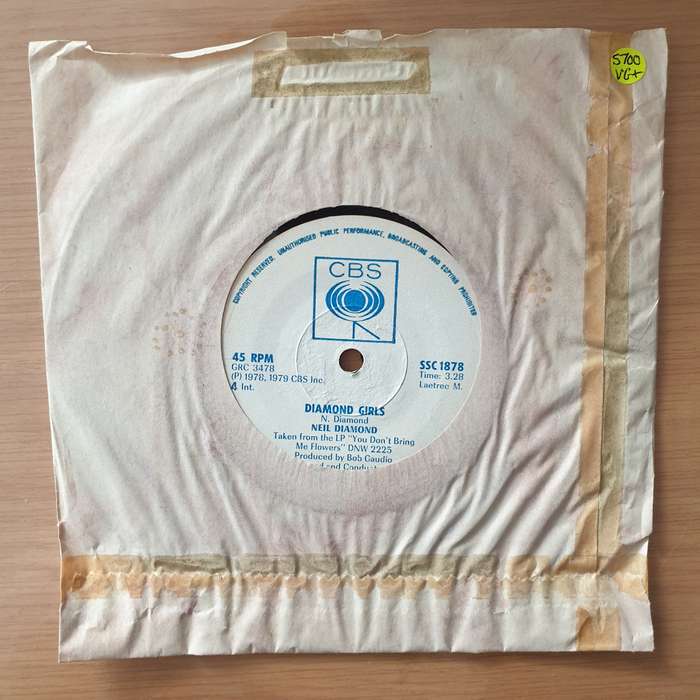 Neil Diamond  Say Maybe (Rhodesia) - Vinyl 7" Record - Very-Good+ Quality (VG+) (verygoodplus)