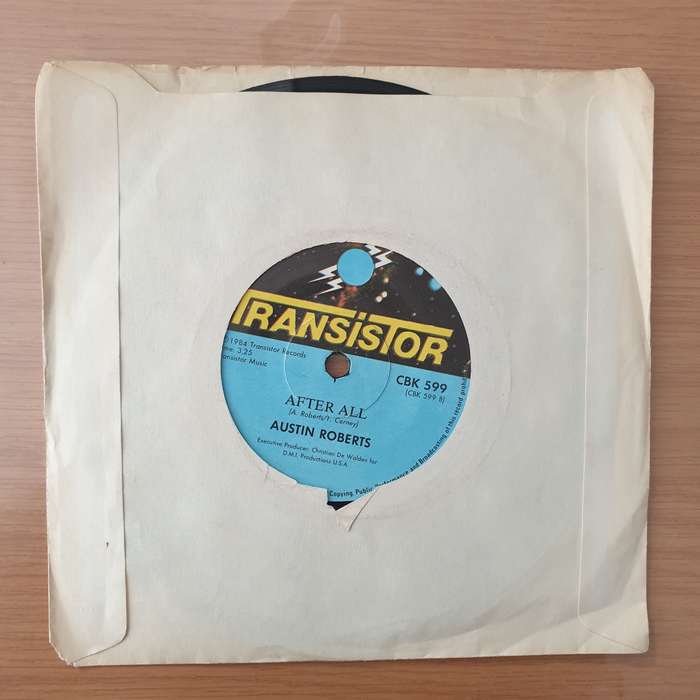 Austin Roberts  Over You - Vinyl 7" Record - Very-Good+ Quality (VG+)