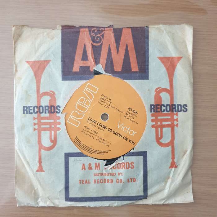 Perry Como  And I Love You So - Vinyl 7" Record - Very-Good+ Quality (VG+) (verygoodplus)