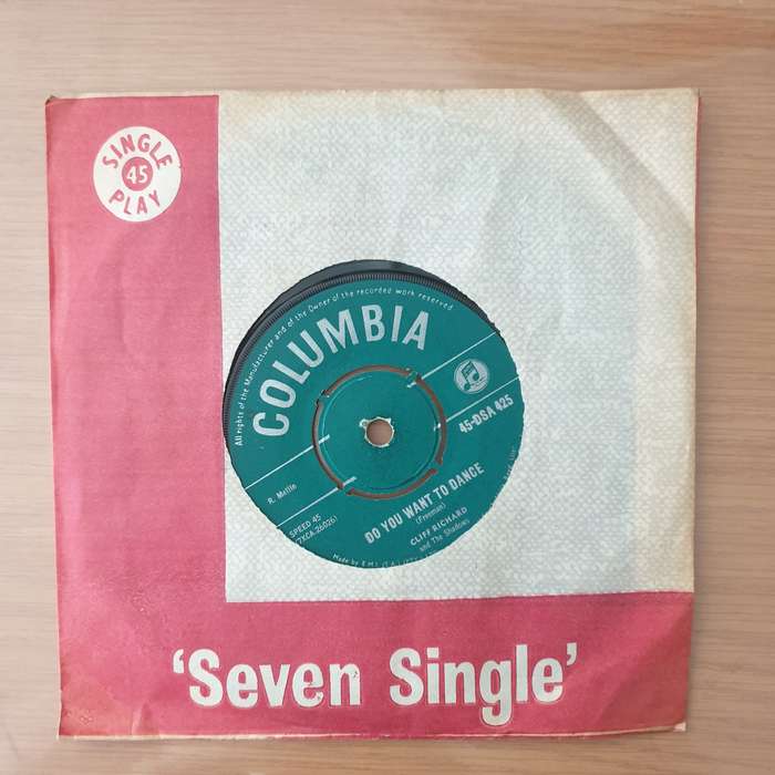 Cliff Richard  I'm Looking Out The Window / Do You Wanna Dance - Vinyl 7" Record - Very-Good+ ...