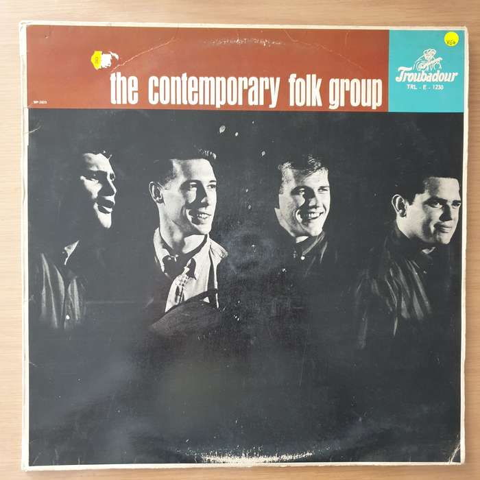 Contemporary Folk Group  Contemporary Folk Group - Vinyl LP Record - Very-Good+ Quality (VG+)