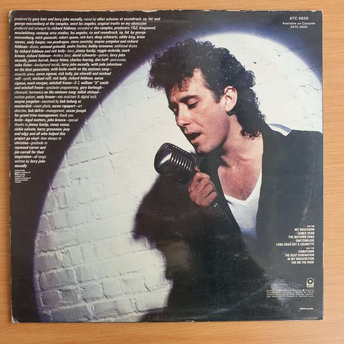 Larry John McNally  Fade To Black - Vinyl LP Record - Very-Good+ Quality (VG+)