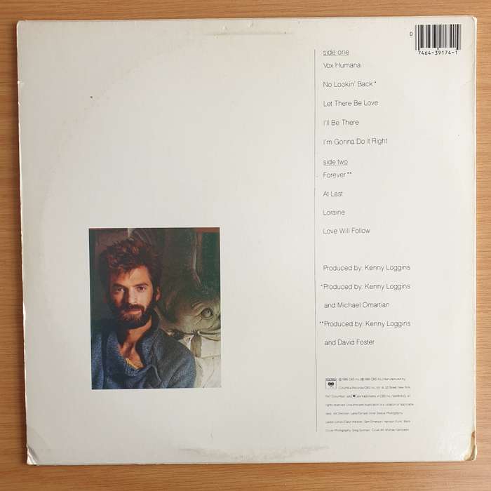 Kenny Loggins  Vox Humana - Vinyl LP Record - Very-Good+ Quality (VG+)