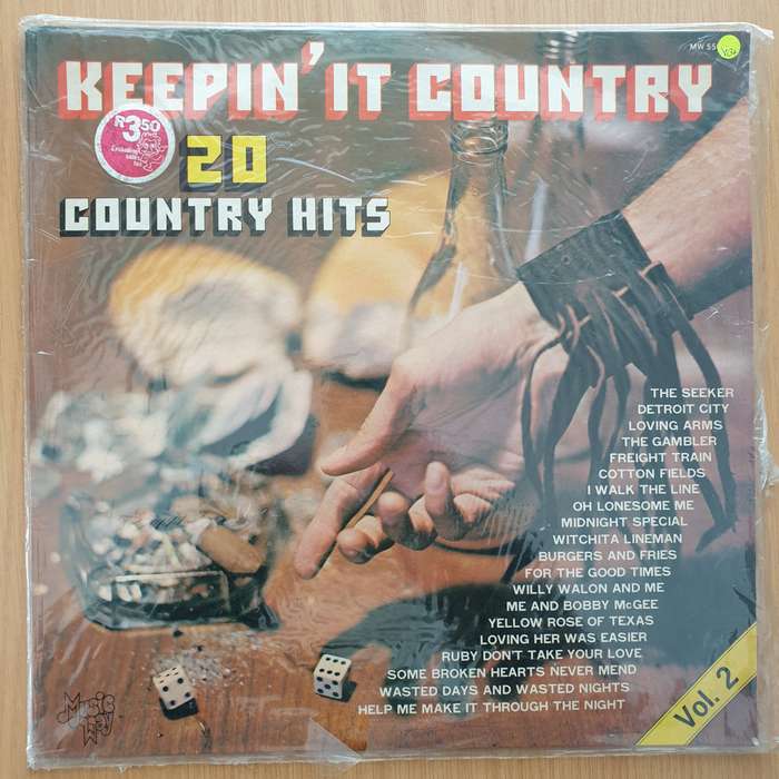 Keepin' It Country - Vol 2  Vinyl LP Record - Very-Good+ Quality (VG+)