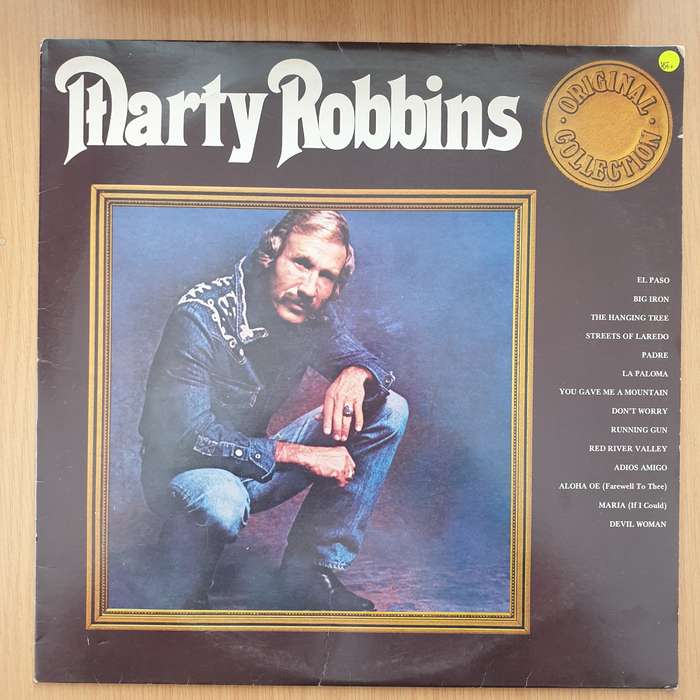 Marty Robbins - Original Collection  Vinyl LP Record - Very-Good+ Quality (VG+)