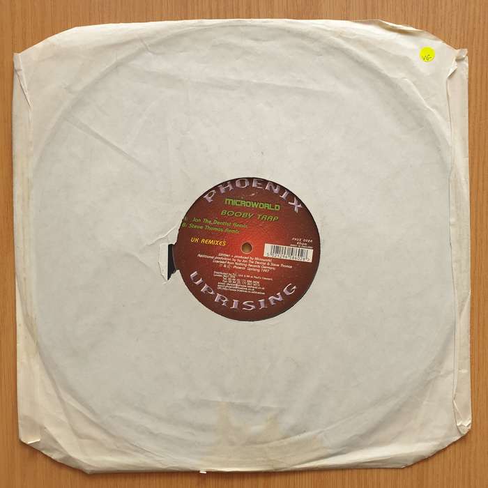 MicroWorld  Booby Trap (Remixes) -  Vinyl LP Record - Very Good Quality (VG) (verrygood)