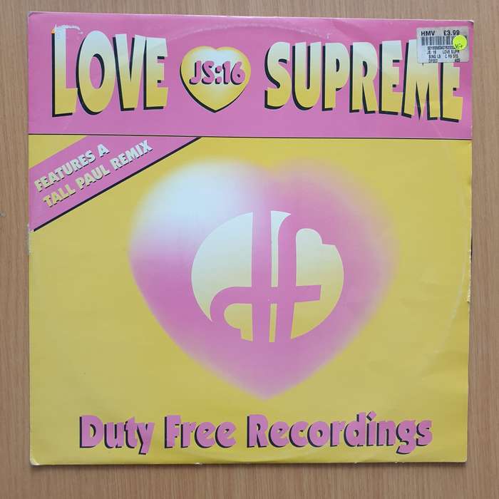 JS:16  Love Supreme - Vinyl LP Record - Very-Good+ Quality (VG+)